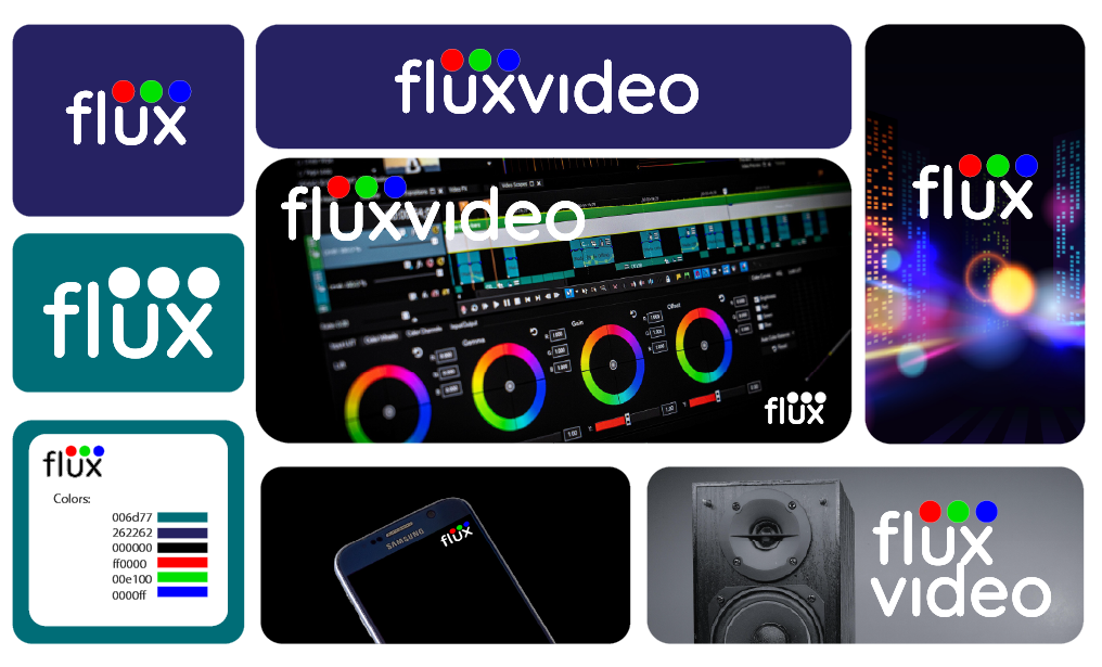 Fluxvideo brand presentation board